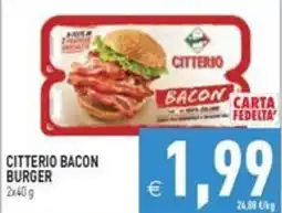 Pim Supermercati Citterio bacon burger offerta