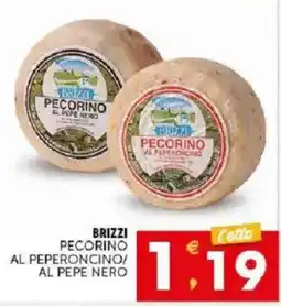 Sisa Brizzi Pecorino al peperoncino/ al pepe nero offerta