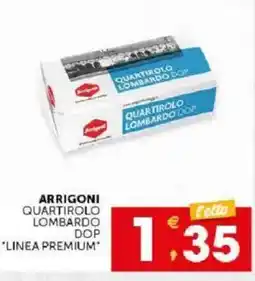 Sisa Arrigoni quartirolo lombardo dop linea premium offerta