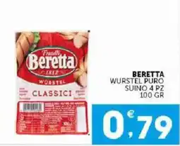Sisa Beretta wurstel classici offerta