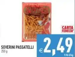 Pim Supermercati Soverini passatelli offerta