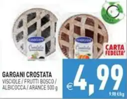 Pim Supermercati Gargani crostata offerta