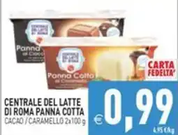 Pim Supermercati Centrale del latte di Roma panna cotta offerta