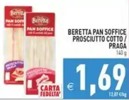 Pim Supermercati Beretta pan soffice prosciutto cotto / praga offerta