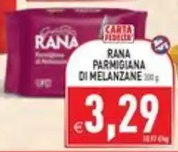 Pim Supermercati Rana Parmigiana di Melanzane offerta