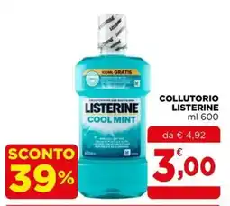 Gran mercato Collutorio Listerine Cool Mint offerta