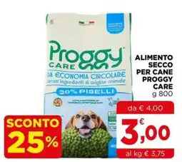 Gran mercato Alimento secco per cane Proggy Care offerta
