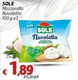 Marotta Sole mozzarella nuvoletta offerta