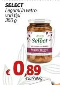 Marotta Legumi in vetro Select Fagioli Borlotti offerta