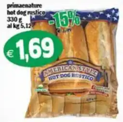 Il Castoro Supermercati primaenature hot dog rustico offerta