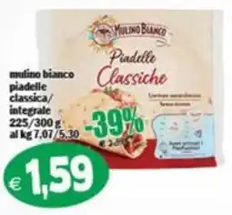 Il Castoro Supermercati Mulino Bianco Piadelle Classiche offerta