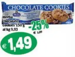 Il Castoro Supermercati merba chocolate cookies offerta