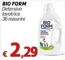 Marotta Bio Form Plus detersivo lavatrice offerta