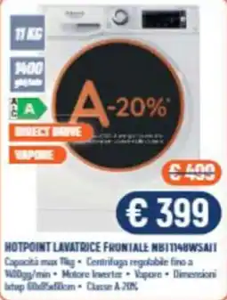 Vantaggi Sottocasa Hotpoint lavatrice frontale offerta