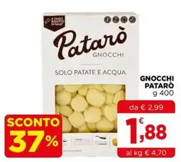 Gran mercato Gnocchi Patarò offerta