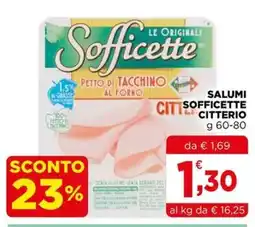 Gran mercato Sofficette petto di tacchino al forno offerta