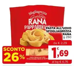Gran mercato Pappardelle Rana offerta