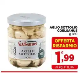 Gran mercato Aglio sottolio Coelsanus offerta