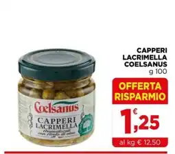 Gran mercato Capperi lacrimella Coelsanus offerta