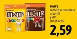 Madis M&M's confetti al cioccolato assortiti offerta
