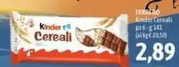 Madis Ferrero Kinder Cereali offerta