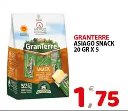 Il Centro Superstore GranTerre Asiago Snack offerta