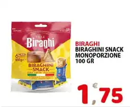 Il Centro Superstore Biraghi Biraghini snack offerta