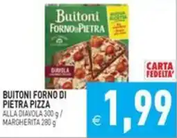Pim Supermercati Buitoni forno di pietra pizza offerta