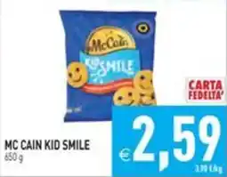 Pim Supermercati Mc Cain Kid Smile offerta