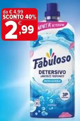 Iperal Fabuloso Detersivo Lana Trice Prerifatti offerta