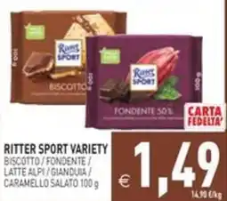Pim Supermercati Ritter Sport Variety offerta