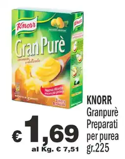 Primo Prezzo Knorr Granpure offerta