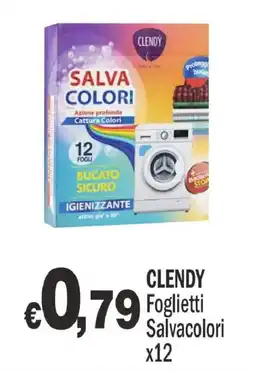 Primo Prezzo Clendy Foglietti Salvacolori offerta