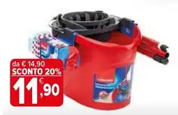 Iperal Vileda secchio con rotella offerta