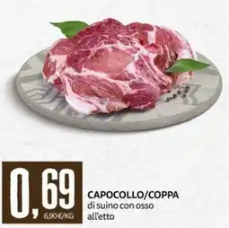 PRO7 Supermercati Capocollo/Coppa di suino con osso offerta