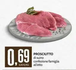 PRO7 Supermercati Prosciutto di suino offerta