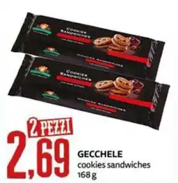 PRO7 Supermercati Gecchele cookies sandwiches offerta