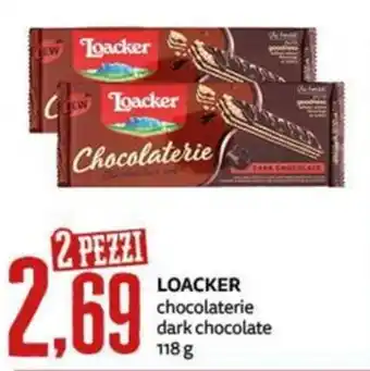 Loacker chocolaterie dark chocolate