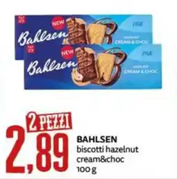 PRO7 Supermercati Bahlsen biscotti hazelnut cream&choc offerta