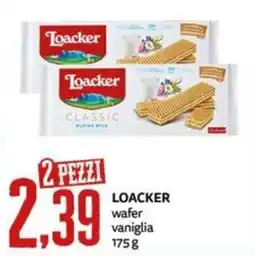 PRO7 Supermercati Loacker wafer vaniglia offerta