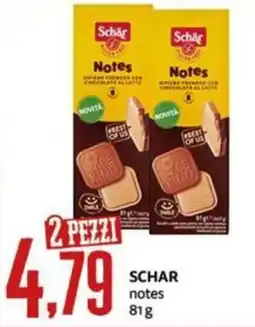 PRO7 Supermercati Schar notes offerta