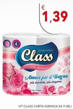 Diper Class carta igienica offerta
