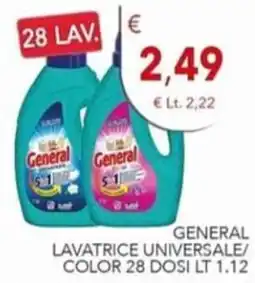 Diper General lavatrice universale offerta