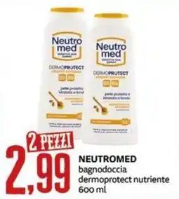 PRO7 Supermercati Neutromed bagnodoccia dermoprotect nutriente offerta