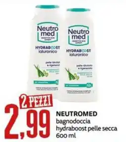 PRO7 Supermercati Neutromed bagnodoccia hydra boost pelle secca offerta