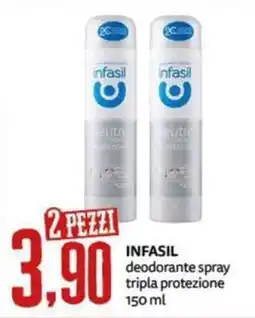 PRO7 Supermercati Infasil deodorante spray offerta