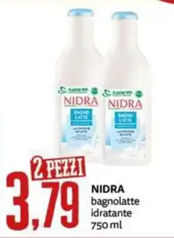 PRO7 Supermercati Nidra bagnolatte idratante offerta