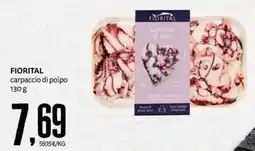 PRO7 Supermercati Fiorital carpaccio di polpo offerta