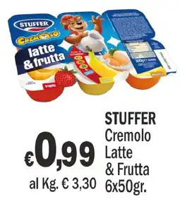 Primo Prezzo Stuffer Cremolo Latte & Frutta offerta