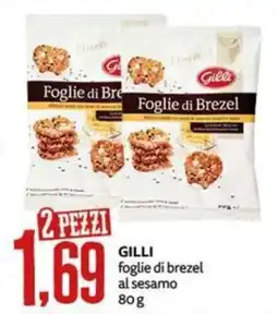 PRO7 Supermercati Gilli foglie di brezel al sesamo offerta